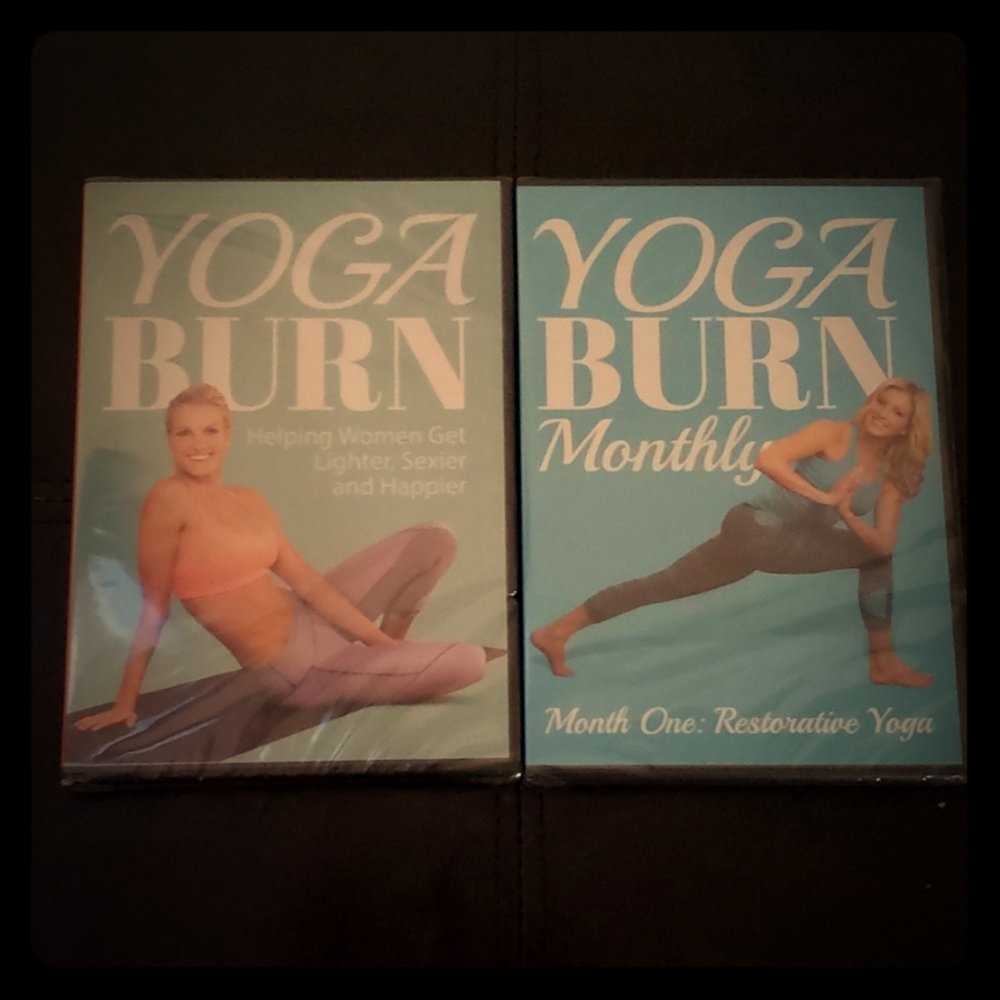 BRAND NEW Yoga Burn DVD's